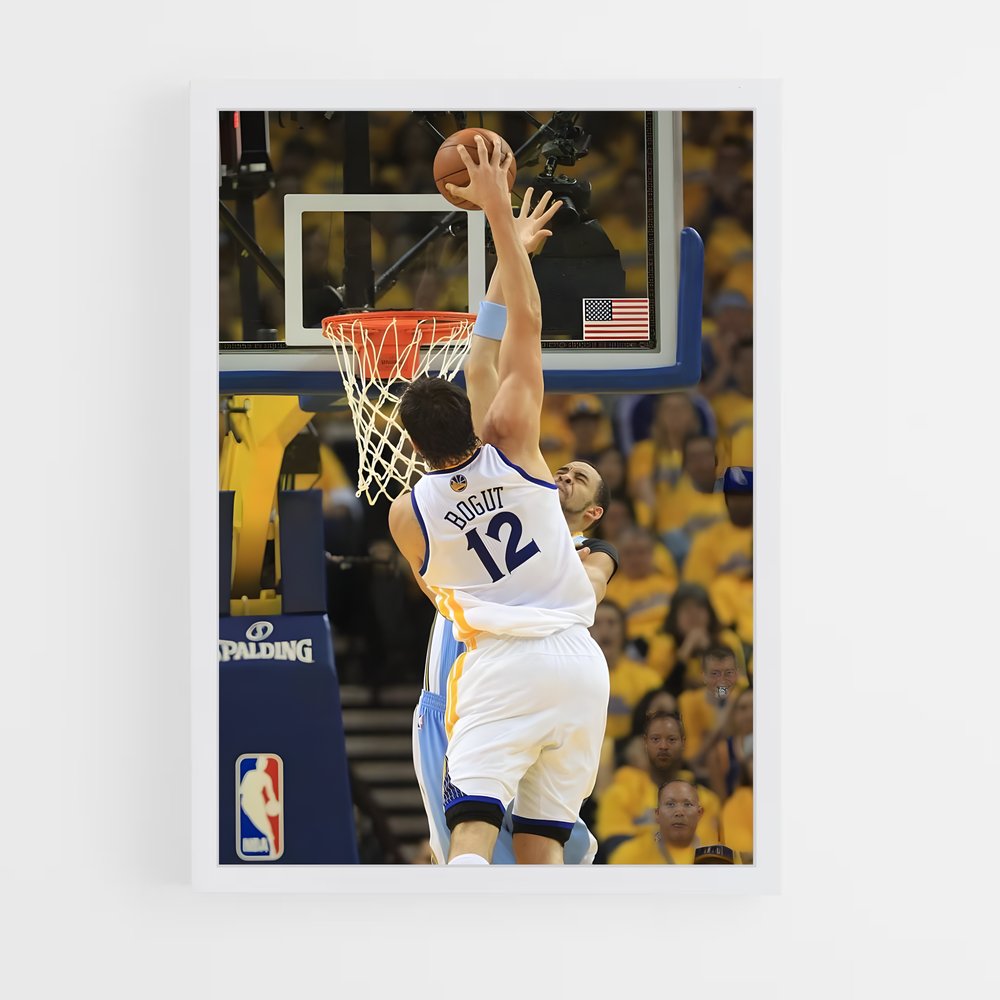 Poster Le Dunk Épique – affiche Basketball (vue 3)